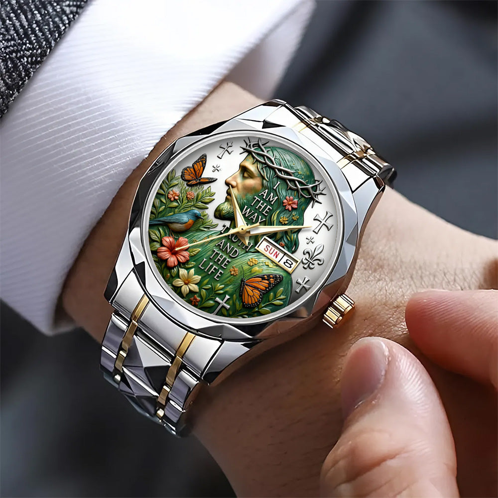 Way, Truth, and Life Alloy Luxury Quartz Watch - TANTN19358