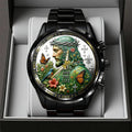 Way, Truth, and Life Black Stainless Steel Watch - TANTN19359