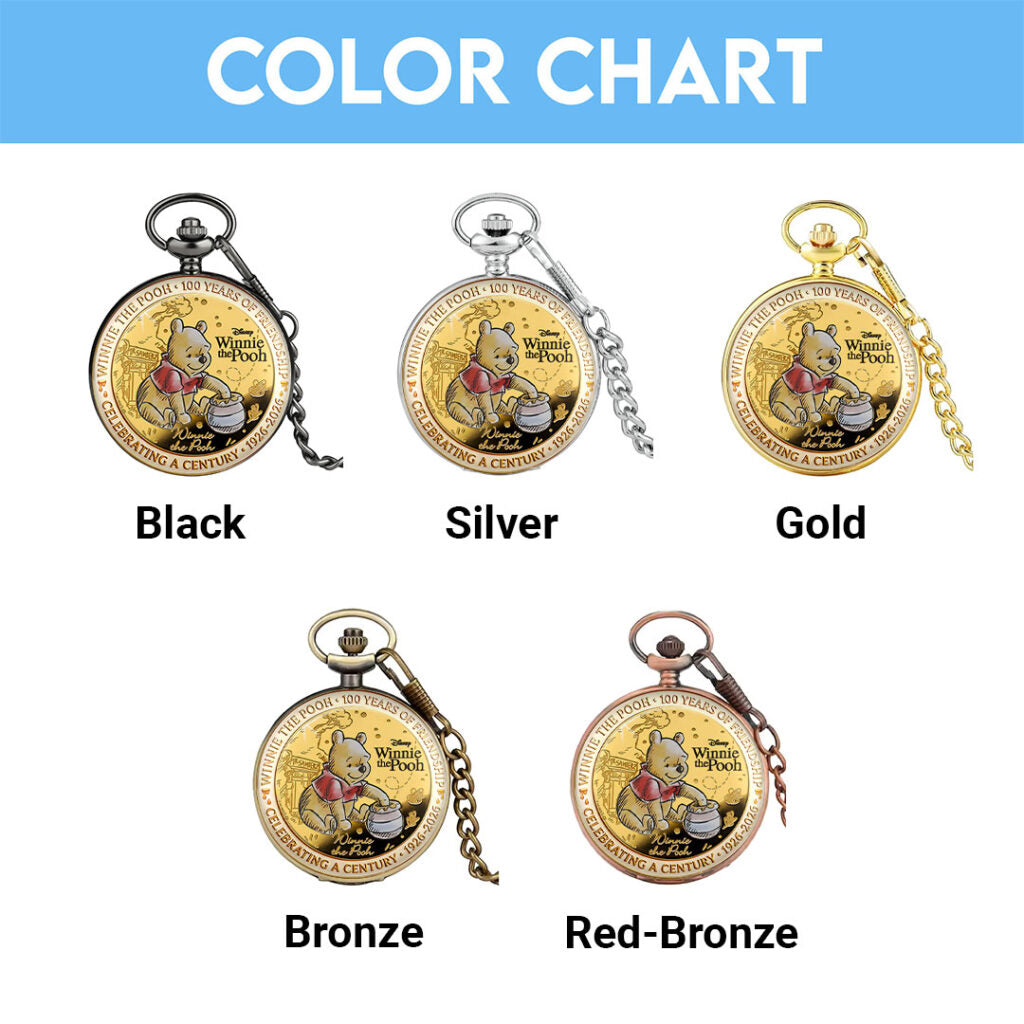 Winnie-the-Pooh 100th Anniversary Pocket Watch - HOATT16287