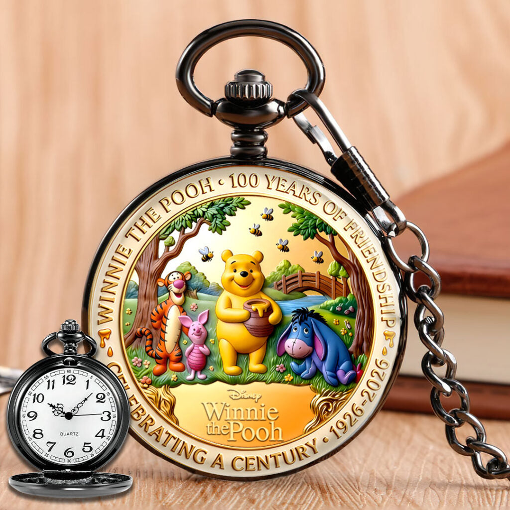 Winnie-the-Pooh 100th Anniversary Pocket Watch - HOATT16905