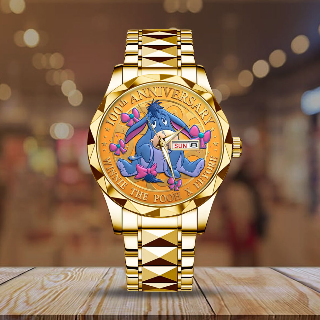 Winnie-the-Pooh x Eeyore 100th Anniversary 2026 Alloy Luxury Quartz Watch - TMTHU5157
