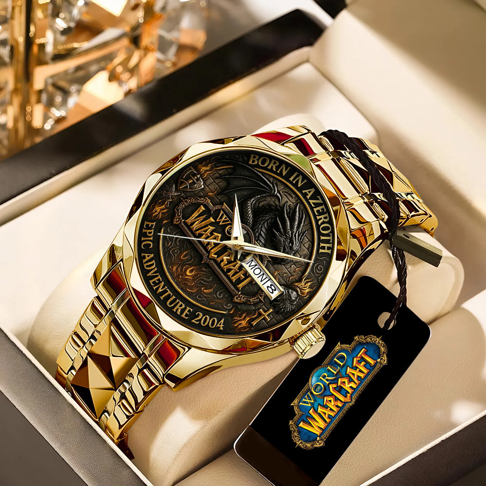 World Of Warcraft Alloy Luxury Quartz Watch - TANTN16264