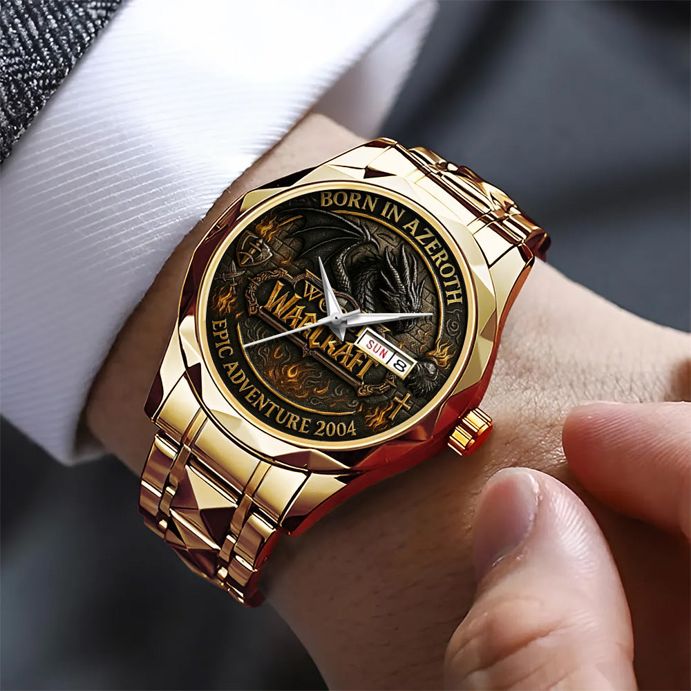 World Of Warcraft Alloy Luxury Quartz Watch - TANTN16264