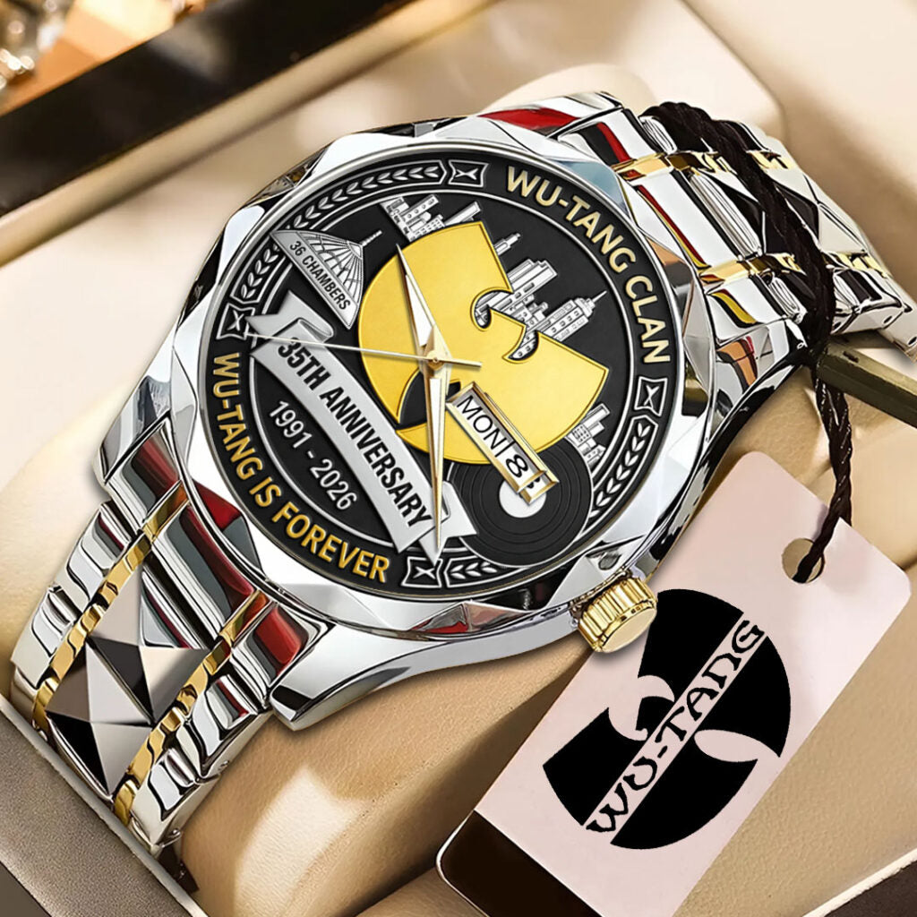 Wu-Tang Clan 35th Anniversary 2026 Alloy Luxury Quartz Watch - TANTN20960