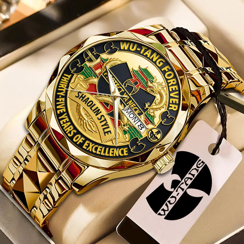 Wu-Tang Clan 35th Anniversary 2026 Alloy Luxury Quartz Watch - TANTN20959