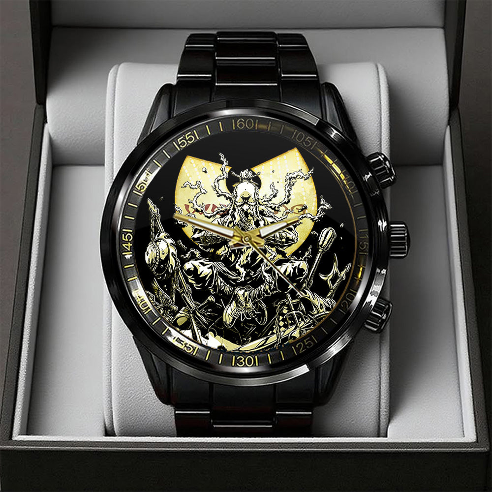 Wu-Tang Clan The Final Chamber 2026 Black Stainless Steel Watch - GNE5647
