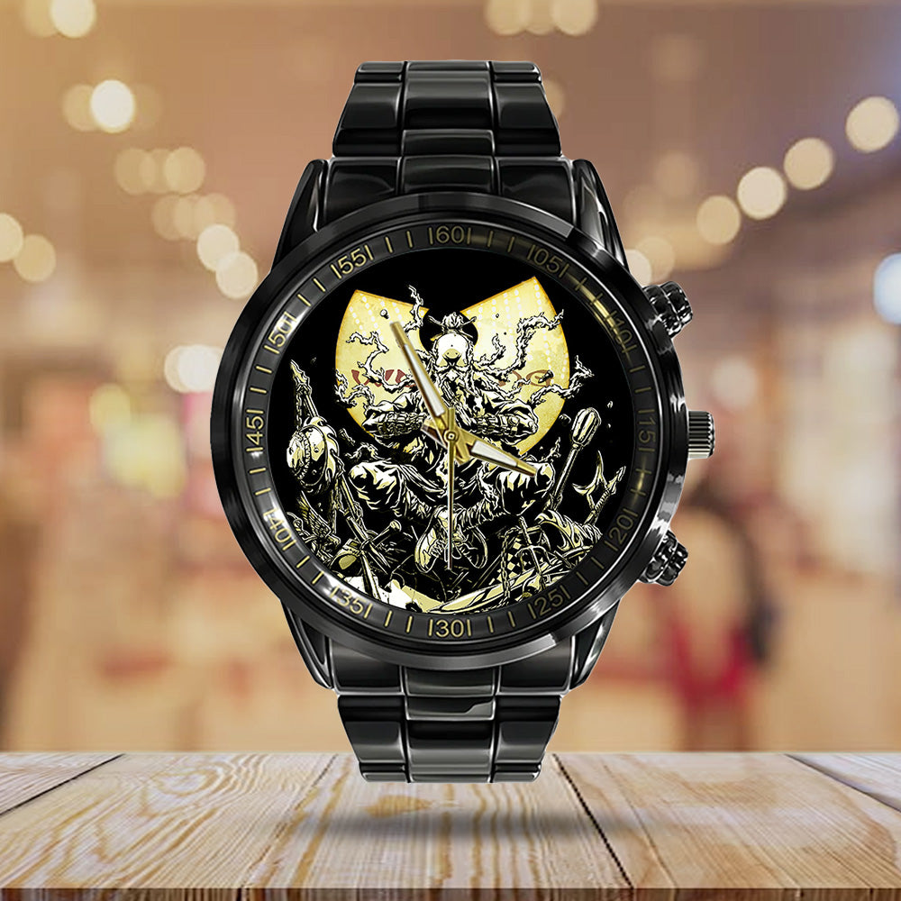 Wu-Tang Clan The Final Chamber 2026 Black Stainless Steel Watch - GNE5647