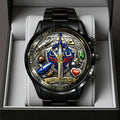 The Legend of Zelda 40th Anniversary Black Stainless Steel Watch - TANTN19995