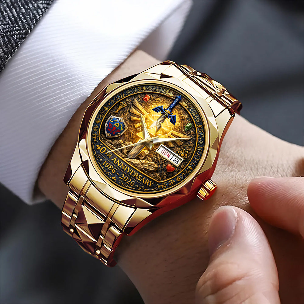 The Legend of Zelda 40th Anniversary Alloy Luxury Quartz Watch - TANTN19992