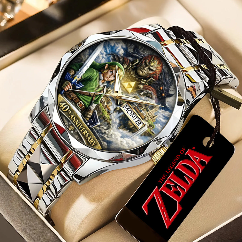The Legend of Zelda 40th Anniversary Alloy Luxury Quartz Watch - TANTN19996